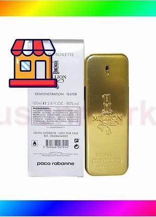 Bs paco rabanne 1 best mix million edt 100ml tester bas77/n