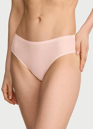 Гладкие трусики бикини flex victoria's secret в полоску