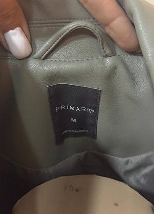 💚 кожаная косуха primark | m 5
