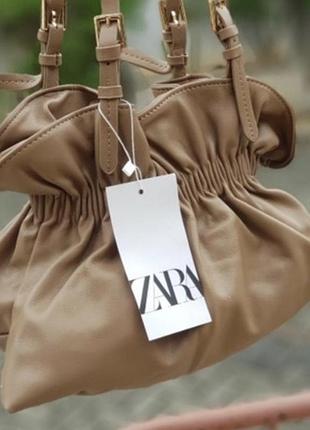 Сумка для жінок zara бежева