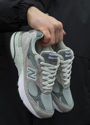 Кроссовки мужские new balance 993 miusa grey