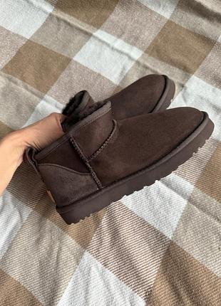 Уггі ugg classic ultra mini chocolate