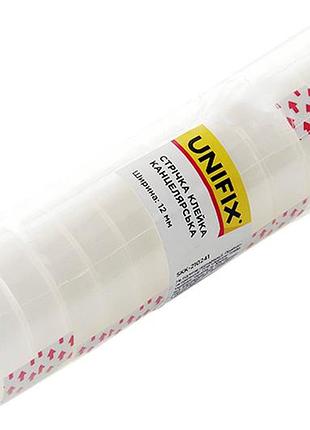 Скотч канцелярський unifix 12 мм x 14 м (12 шт.) (skk-210241)