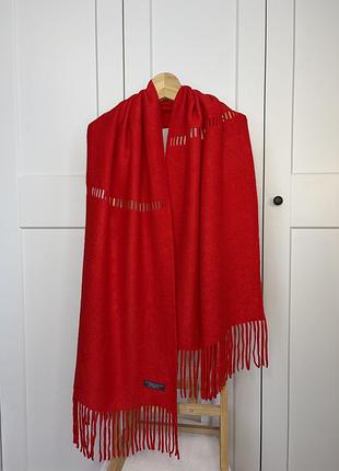 Virgin wool  італійський бренд  вовняний шарф, шаль