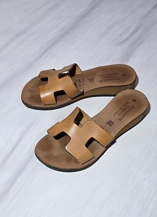 Stella d'otranto summer производство италия невероятные кожаные шлепки