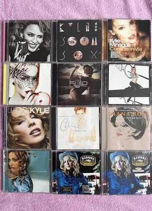 Cd madonna / kylie / celine dion