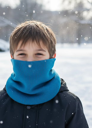 Снуд акрил one size бірюза
