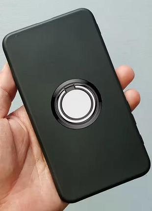 Захисний чохол для електронної книги xiaomi moaan inkpalm 5 (5.2") з підставкою-кільцем (чорний)