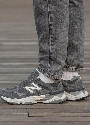 Кроссовки мужские new balance 9060 grey white