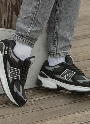Кроссовки мужские new balance 2010 cordura black grey termo