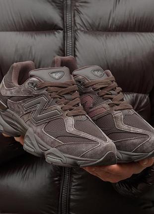 Кросівки чоловічі new balance 9060 chocolate brown