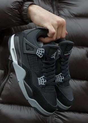 Кроссовки женские и мужские найк nike air jordan retro 4