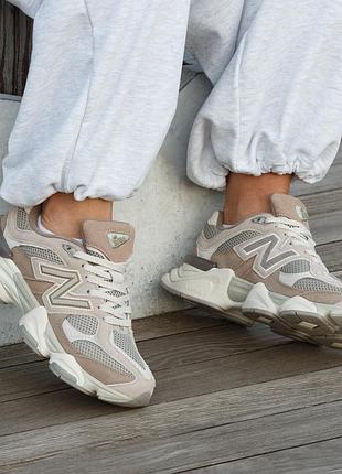 Кроссовки женские new balance 9060 beige