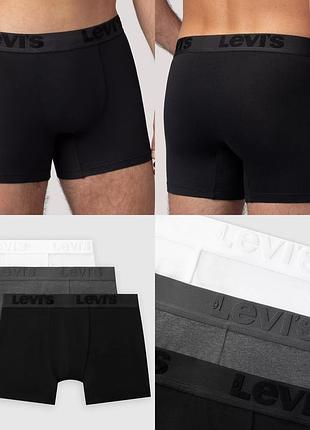 Труси боксери чоловічі levi’s  р.м 3 шт