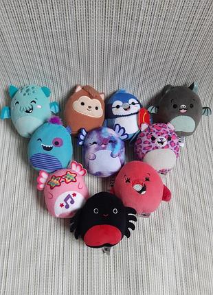Колекція міні-плюшиків squishmallows з mcdonald's happy meal (сквішмеллоу)