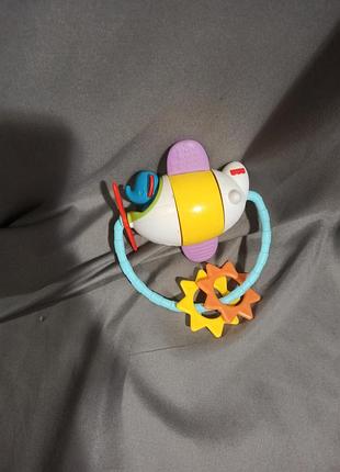 Брязкальце fisher-price літачок