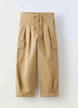 Zara брюки джинси карго 2