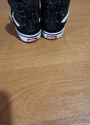 Дитячі кеди vans високі 🖤🤍 2