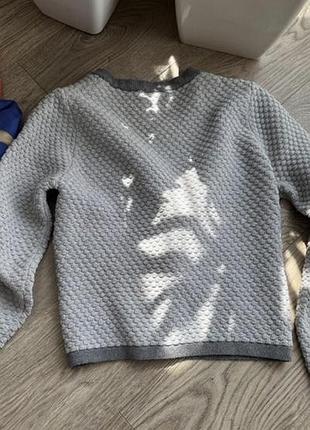 Zara кардиган діловий сірий 5