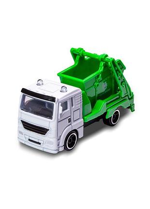 Детская автомодель "мусоровоз" technodrive 250421cg-4, масштаб 1:64