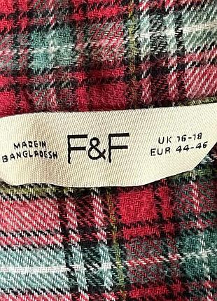 Тепла піжама в клітину f&f m-l 6