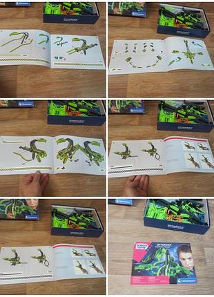 Конструктор clementoni science & play dynamix scorpion power ,  для дітей віком від 8 років, цікавий і якісний 6