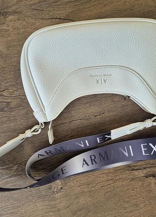 Сумка жіноча armani exchange біла