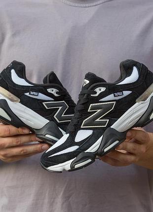 Кроссовки мужские new balance 9060 black white
