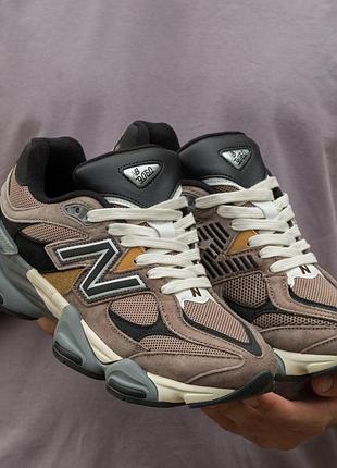 Кроссовки мужские new balance 9060 brown black