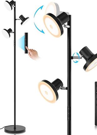 Торшер 36 вт sibrille led floor lamp flh-036-f1 напальна лампа з пультом керування