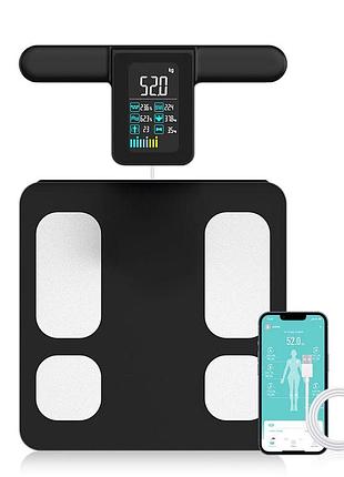 Розумні ваги 180 кг smart body composition scale fg2015ulb підлогові розумні ваги для вимірювання жирової маси тіла