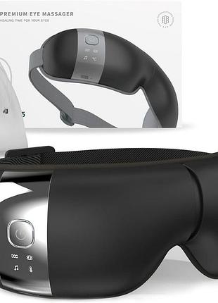 Масажер для очей hubdic premium eye massager hem-5 портативний вібромасажер із підігрівом для очей