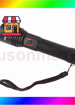 Bs фонарь ручной аккумуляторный best mix arexes bl-2207-gt-100 с функцией powerbank аккумулятор 18650 bas77/n
