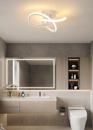 Стельовий led-світильник 22 вт 2200 лм 230 в 24 см led ceiling lamp 30868313 світильник з акриловим плафоном
