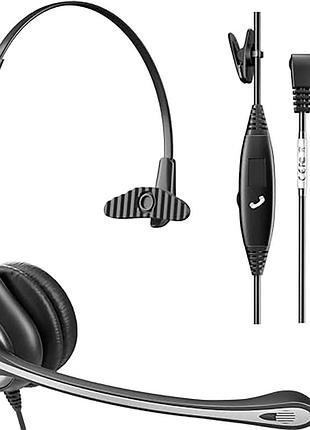 Гарнитура для телефона 2,5 мм wantek call center headset a600f моно гарнитура для телефона