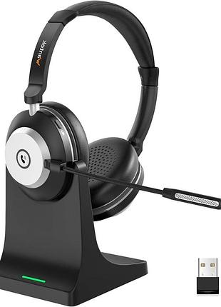 Беспроводная гарнитура с микрофоном bluetooth 5.3 wantek bt882m m8 гарнитура с поворотным микрофоном