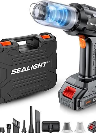 Ручной беспроводной пылесос sealight handheld vacuum x1plus+ пылесос с двумя аккумуляторами