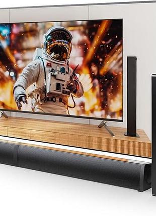 Саундбар 2.1 с сабвуфером 180 вт bluetooth 5.4 meredo 2.1 channel soundbar system d40ch-4m компьютерная акустика с сабвуфером