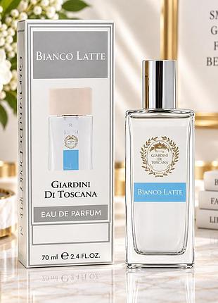 Bianco latte giardini di toscana тестер 70 мл | солодкий унісекс парфум з ваніллю та карамеллю