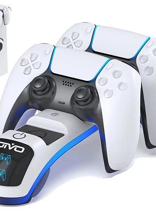 Зарядная станция для джойстиков ps5 otvo iv-p5252 док-станция для зарядки контроллеров ps5