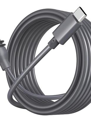 Кабель для starlink mini 5 м usb-c - dc carersten специализированный кабель питания для спутникового терминала