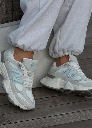 Кросівки жіночі new balanve 9060 grey blue