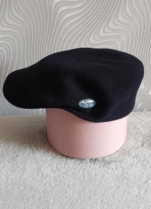 Оригінальна осіння вовняна кепка kangol
