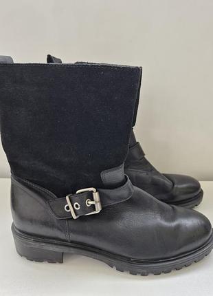 Сапоги 40-41 размер, кожа 2