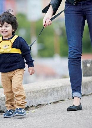 Вожжи для малышей trunki toddle pak yellow-leeroy. от 6 до 48 месяцев