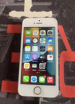 Смартфони та мобільні телефони apple iphone se 2016 сріблястий 16gb