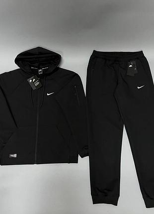 Спортивний костюм nike чоловічий
чорний | тканина double drop | s-2xl