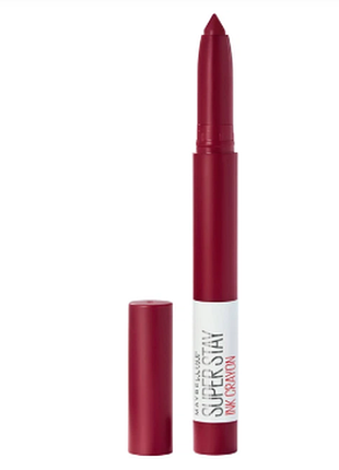 Помада для губ maybelline new york super stay ink crayon 55 make it happen