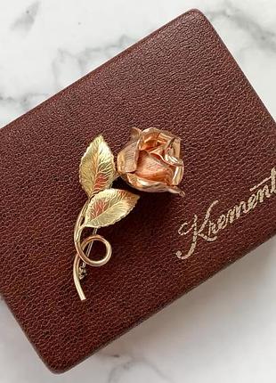 Krementz 💛вінтажна вишукана брошка американської компанії krementz