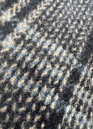 Шарф massimo dutti wool scarf шарф в клітинку 7